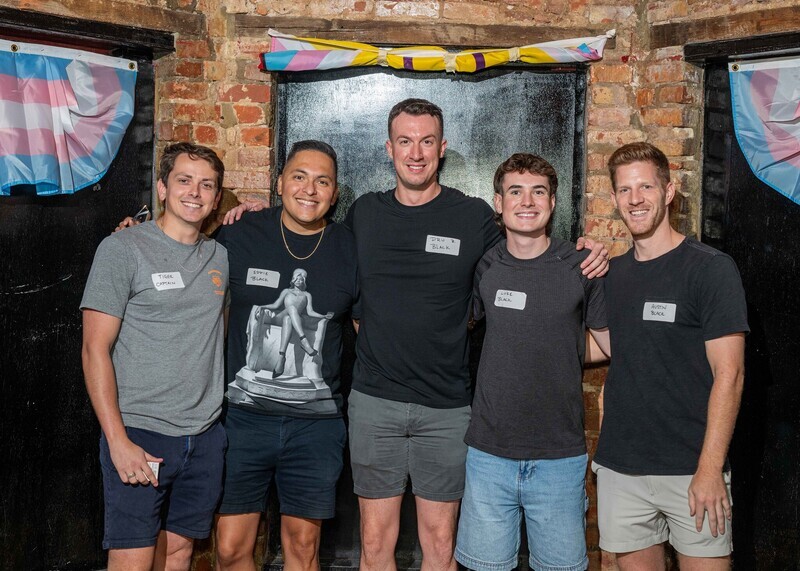 Black team photo