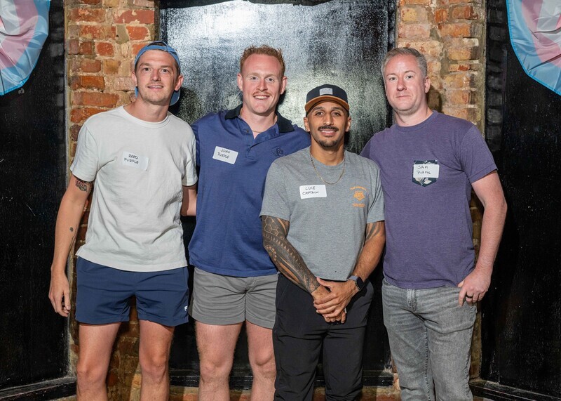 Purple team photo
