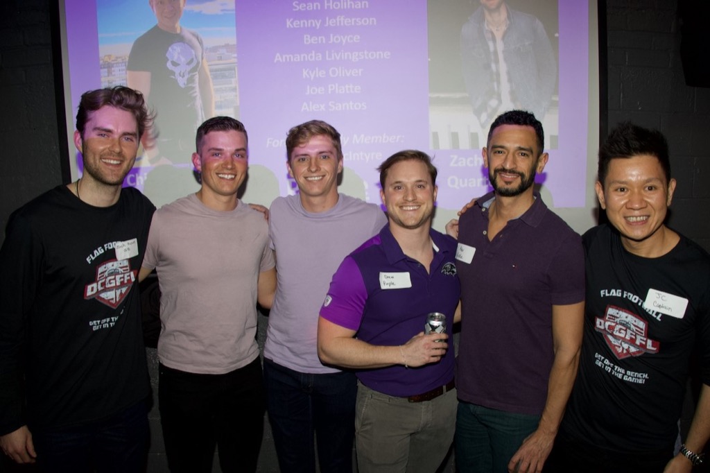 Purple team photo