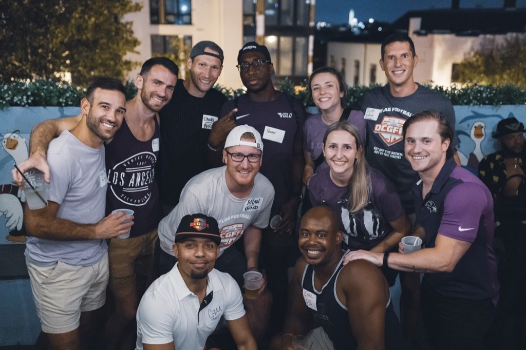 Purple team photo